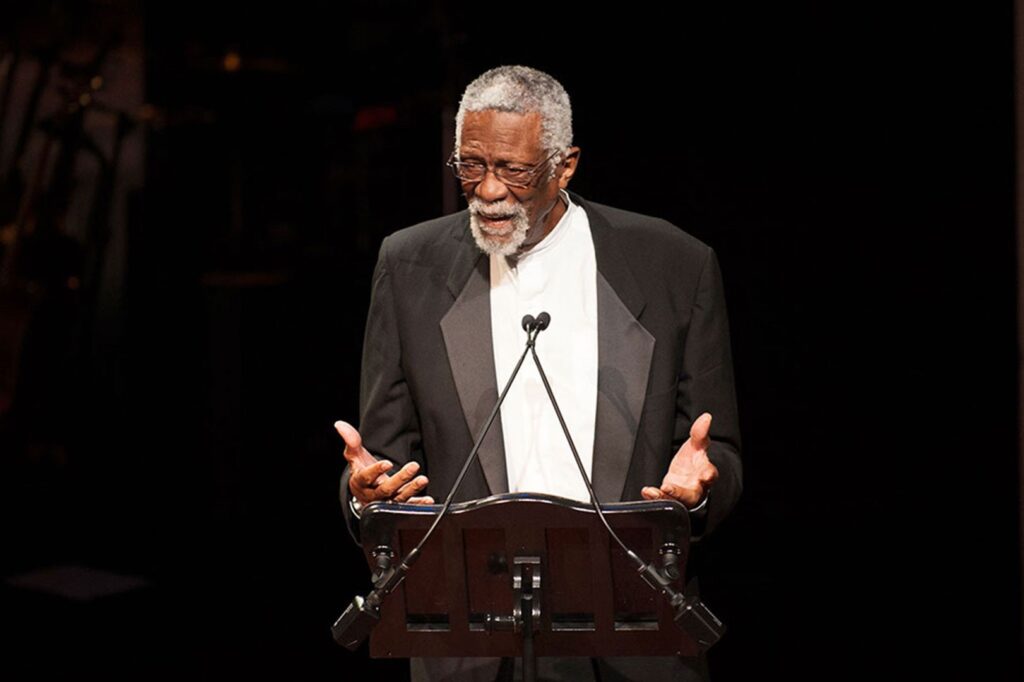 Lincoln Medalist Bill Russell at the Ford’s Theatre Annual Gala on June 2, 2013. Photo by Margot Schulman.