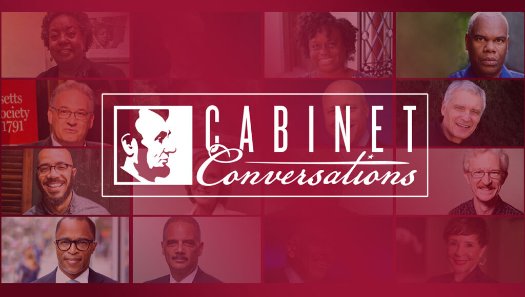 Banner and Logo for the Ford's Theatre Cabinet Conversations online series