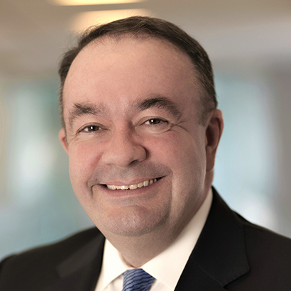 Headshot of Boeing executive Ziad Ojakli.